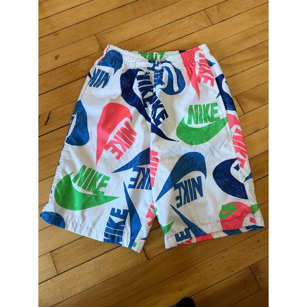 Nike neon colorful swim trunks‎ boys